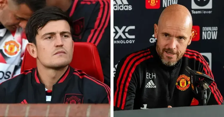 "It is up to him": Ten Hag Reveal Maguire Is Not Fifth Choice Centre-Back at Man United