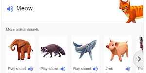 Hear Animal Sounds on Google Search