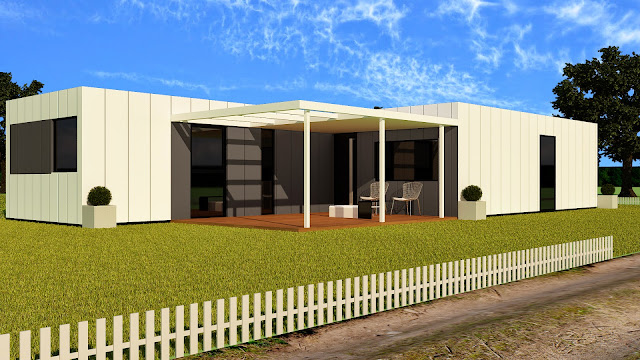 Vivienda modular de Resan - Modelo B3