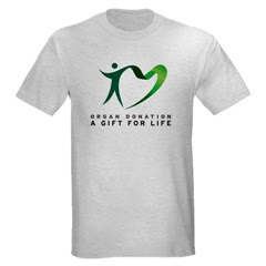 Organ Donation. A gift for life. Ash Grey T-Shirt