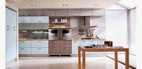 Modern Home Kitchen Design for Multi Purpose Room