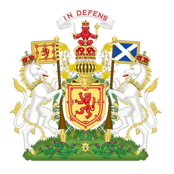 Escudo antiguo de Escocia