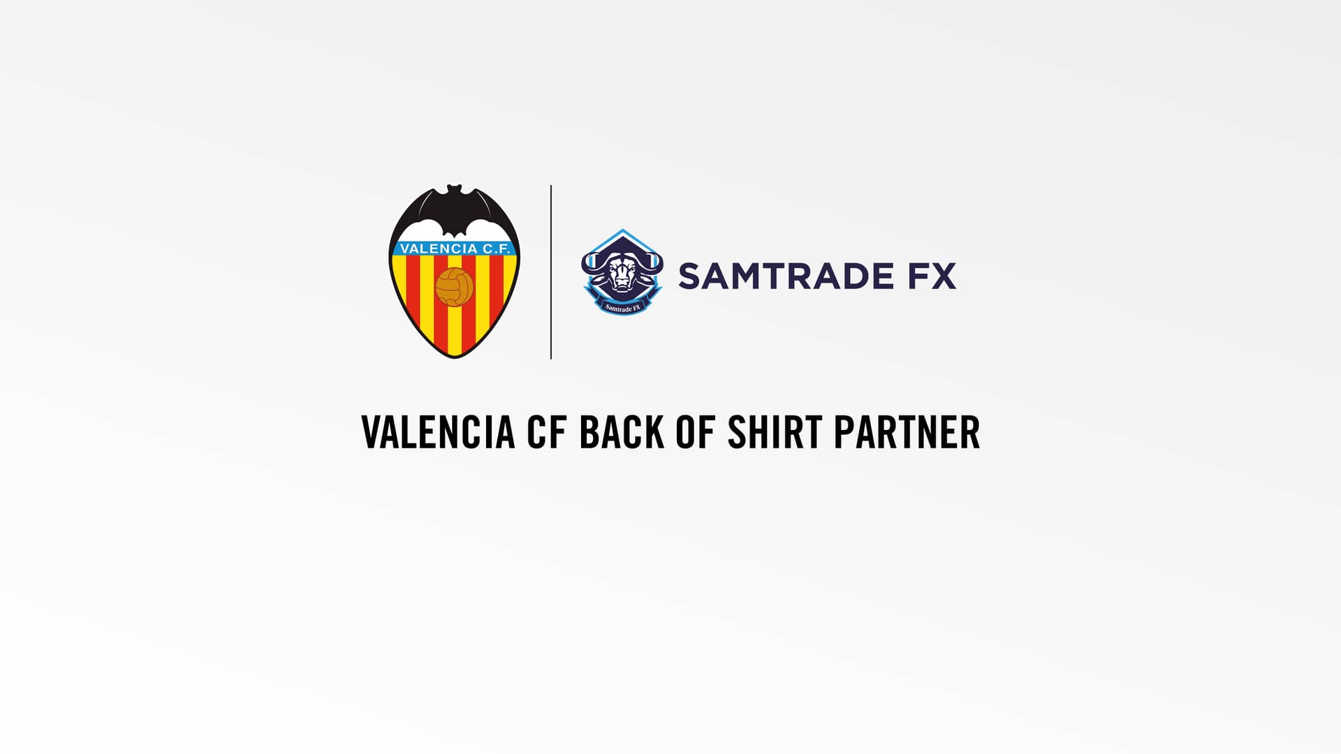 Accord de sponsoring entre le Valencia Cf et Samtrade FX