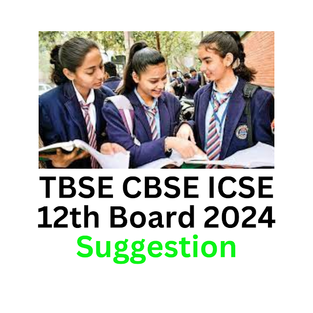Class 12 English Suggestion 2024: Tripura TBSE & CBSE Board