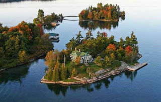 Thousand Islands in Canada 