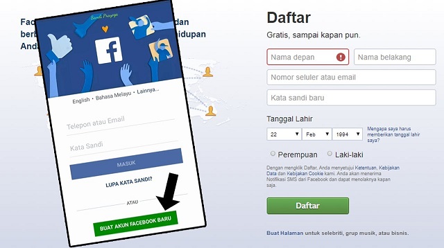 Cara Membuat Akun Facebook Lebih Dari Satu Cara Membuat Akun Facebook Lebih Dari Satu Terbaru