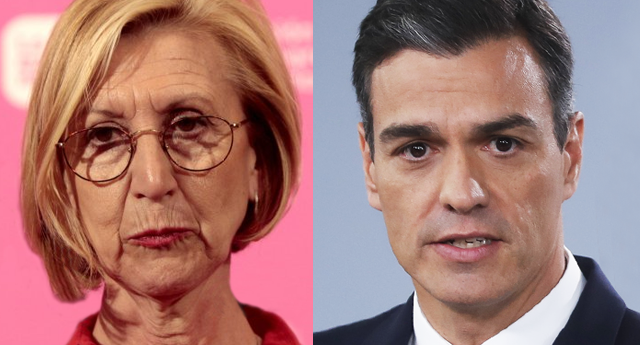 Rosa Díez carga contra Pedro Sánchez en Twitter