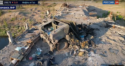 US Humvee annihilated at Liski, LPR