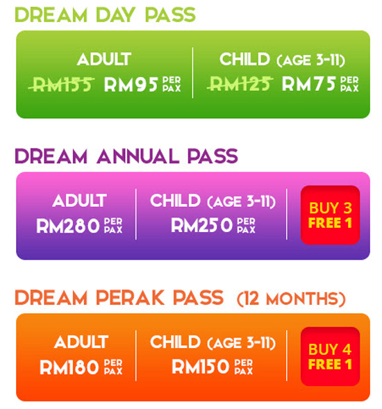 Harga tiket Movie Animation Park Studio (MAPS) Perak