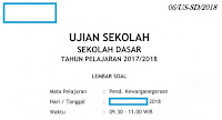 Prediksi Soal Ujian Sekolah (US) PKn Kelas 6 SD Tahun Ajaran 2017/2018