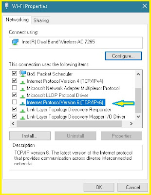langkah-langkah mengatasi Can't Conncet to this network di windows 10