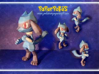 Riolu Papercraft