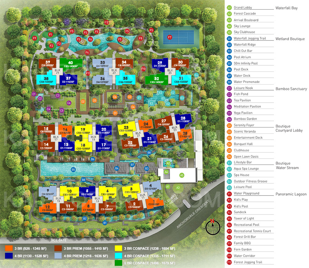 Bellewaters Site Plan