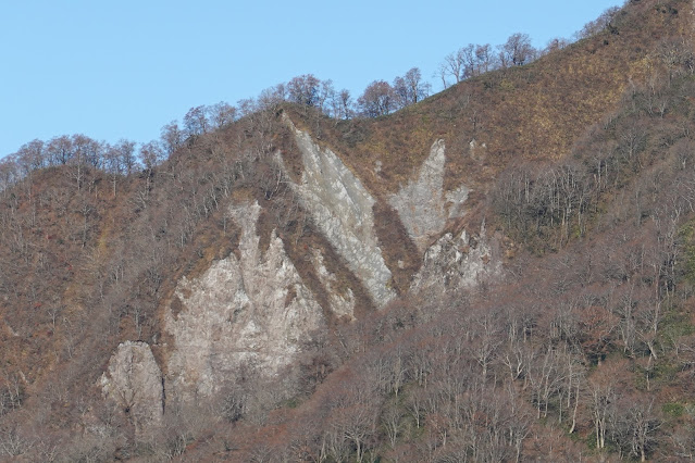 岡山県真庭市蒜山上福田 擬宝珠山登山道 烏ヶ山の眺望