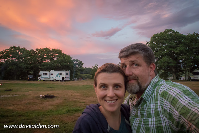 Travel Trailer Camping in Georgetown Maine