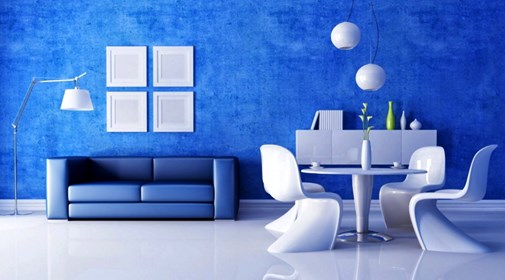  Perpaduan  Kombinasi Warna  Cat Dinding Biru Yang Indah Pada 