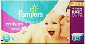 Pampers Size Pampers Cruisers Diapers Size 5 Economy Pack Plus 132 Count