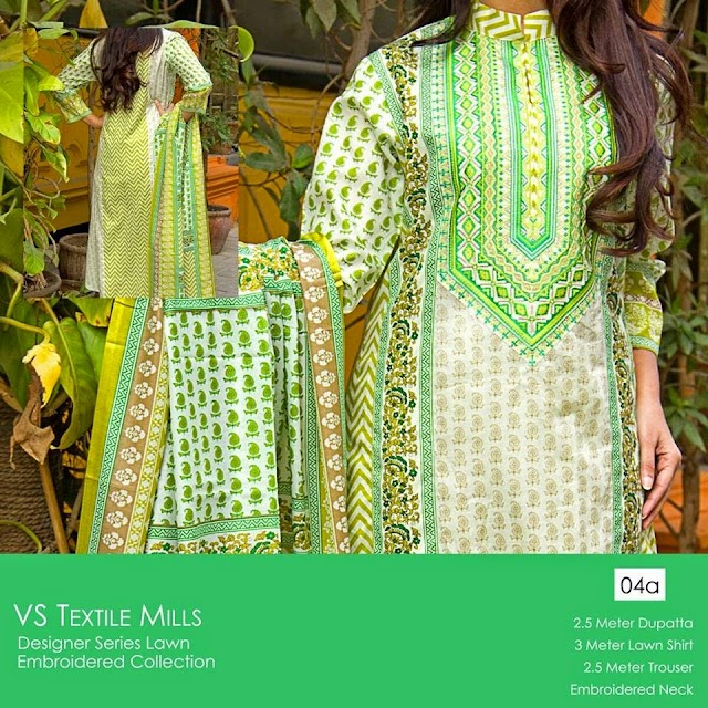 Summer Kurta Designs | Designer Kurta Shalwar With Dupatta 2015 Vol-1 By VS Textiles