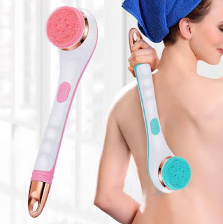 Waterproof Rechargeable Electric Bath Shower Massage Brush