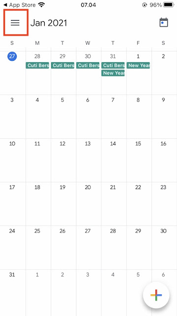 Cara menampilkan penanggalan Hijriah di Google Calendar Desktop/Web,Android dan IOS ,Hijr on Google Calendar