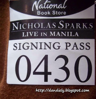 Nicholas Sparks Live in Manila (Philippines) Book Tour Oct 28, 2011