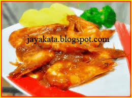 Resep dan Cara Membuat Udang Saus Padang 