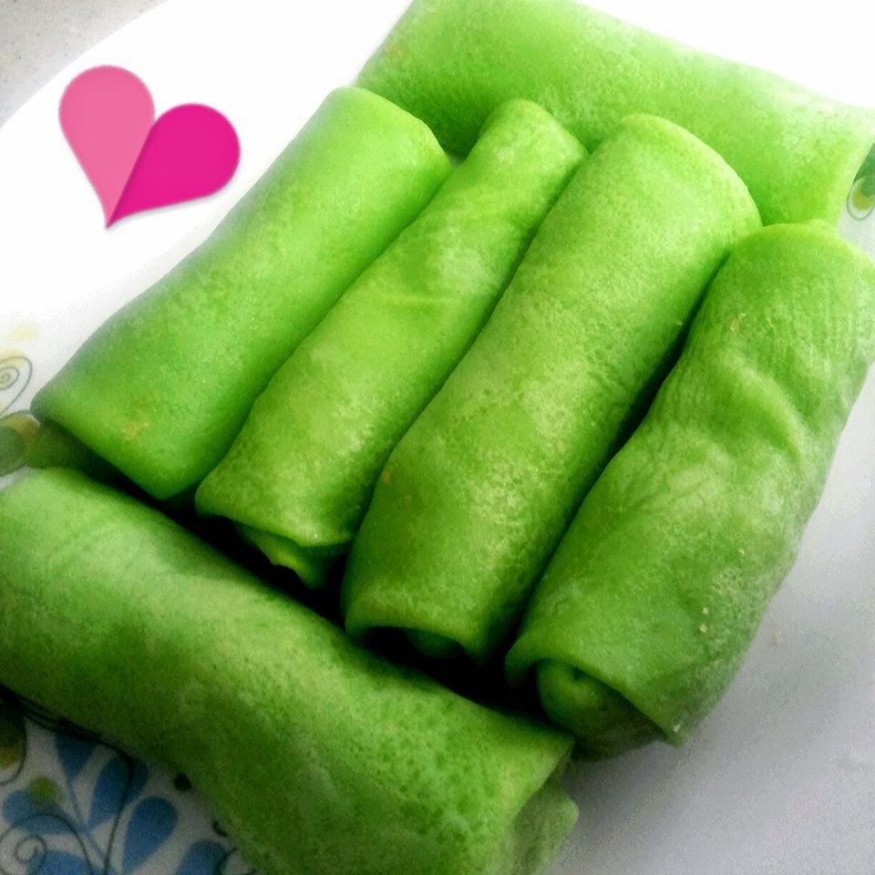 Tertunailah Hasrat Di Hati: Cara Buat Kueh Gulung/Kueh Dadar