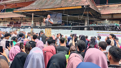 PT BCR Segel Gedung Pasar 16 Ilir, Pedagang Alami Kerugian Besar