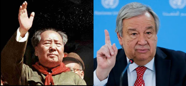 Livro Vermelho da ONU nas pêgadas do Livro Vermelho de Mao