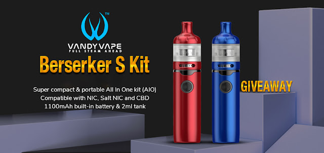 Vandy Vape Berserker S Kit Giveaway