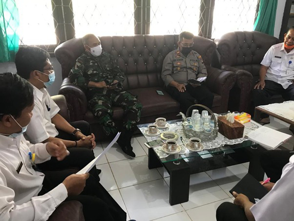 Satgas TMMD Ke-111 Kodim 1207/Pontianak Hadiri Rapat Koordinasi Persiapan MTQ Kecamatan Kuala Mandor B