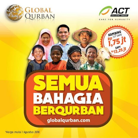 Jangan cuma kurban perasaan, yuk berqurban di Global Qurban