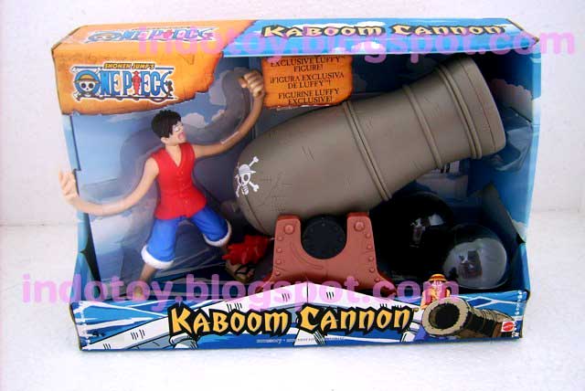 one piece luffy kaboom canon action figure