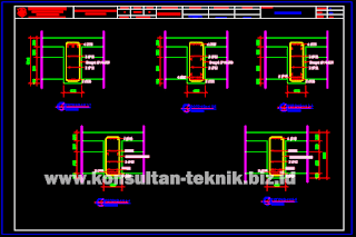 Gambar-Jembatan-Gelagar-Beton-Bertulang-Balok-T-Kelas-B-Bentang-13-Meter-Format-DWG-Autocad-05