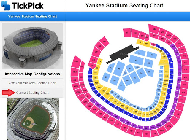 3d Yankee Stadium Seating Chart5