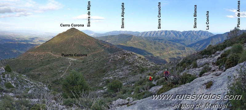 Colada del Tejo - Cerro Estepilar - Cerro del Pilar - Cerro de los Valientes - Picaho de Fatalandar