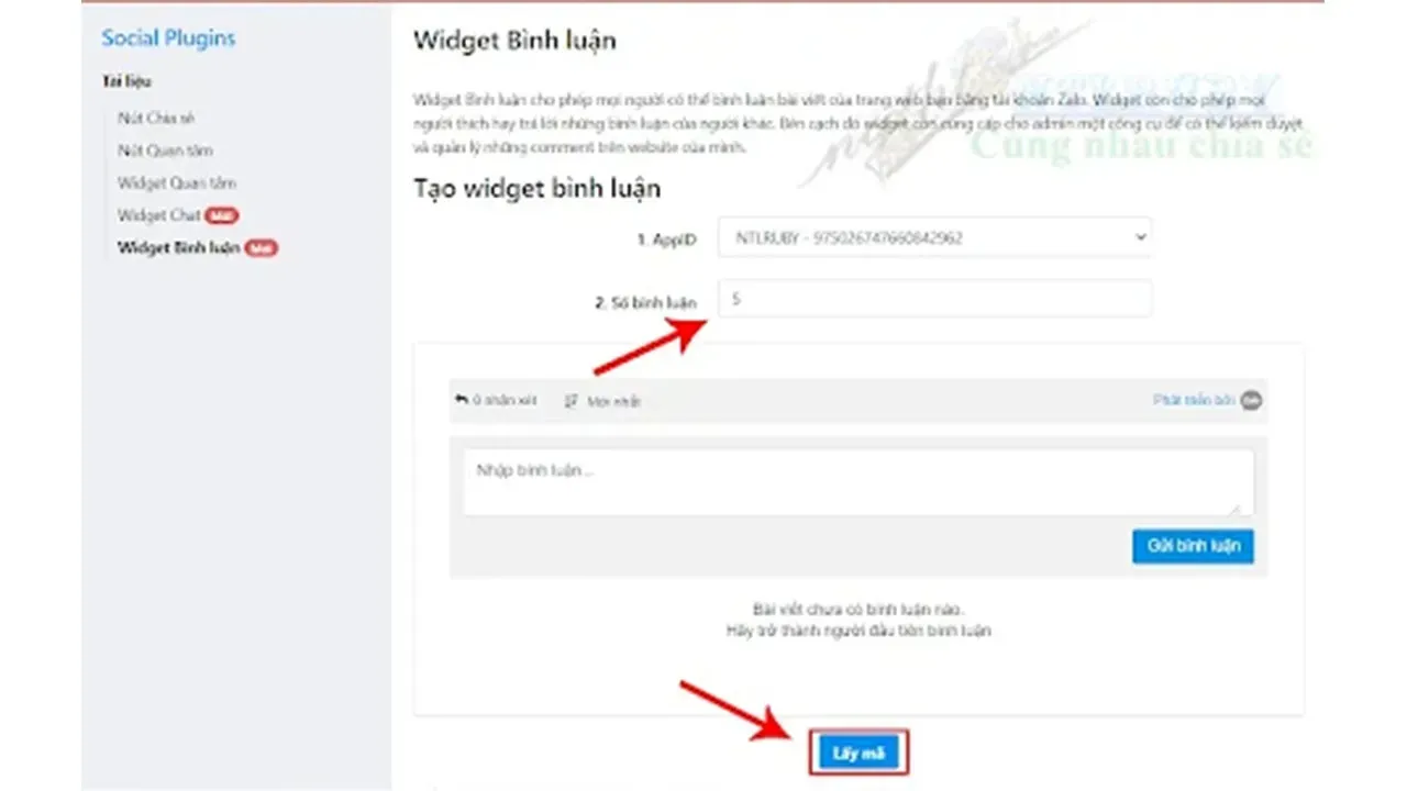 Thêm comment Zalo vào Blogspot