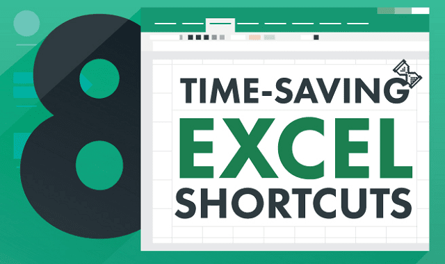 8 time saving shortcuts in Excel