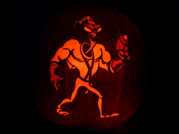 Calabaza Earthworm Jim