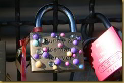 Love padlock