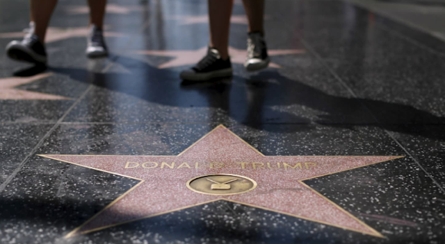 Trump’s Star on Hollywood Walk of Fame Destroyed With Pickaxe