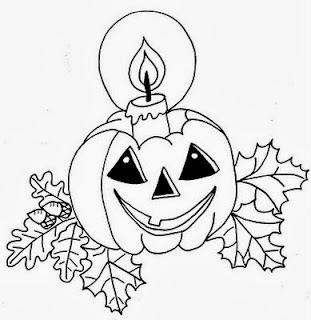 Halloween Pumpkins for Coloring, part 2