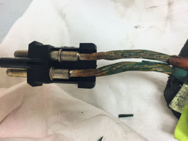 Porsche 993 SAI pump wire repair