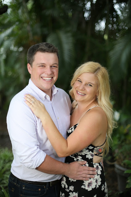 Fort Myers tropical engagement pictures