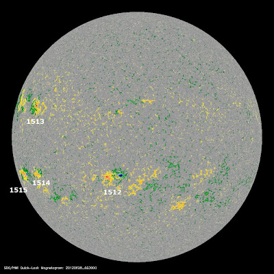 Manchas solares 28 de Junio de 2012