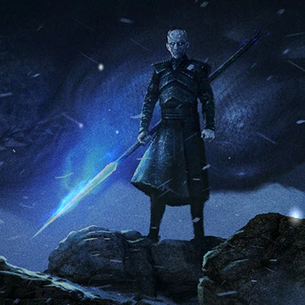 Game of Thrones - Night King Spear Wallpaper Engine