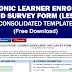 Electronic Learner Enrollment and Survey Form (Consolidated Template)