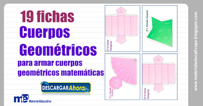 desarrollo cuerpos geométricos para primaria