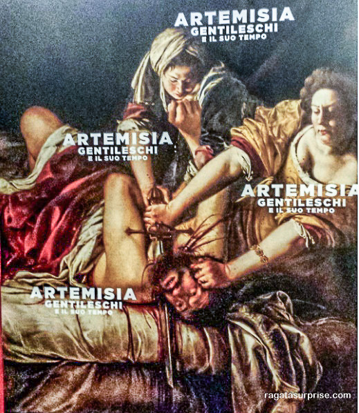 Exposição "Artemisia Gentileschi e seu Tempo" no Museu de Roma