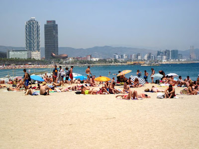 Beach of Barcelona